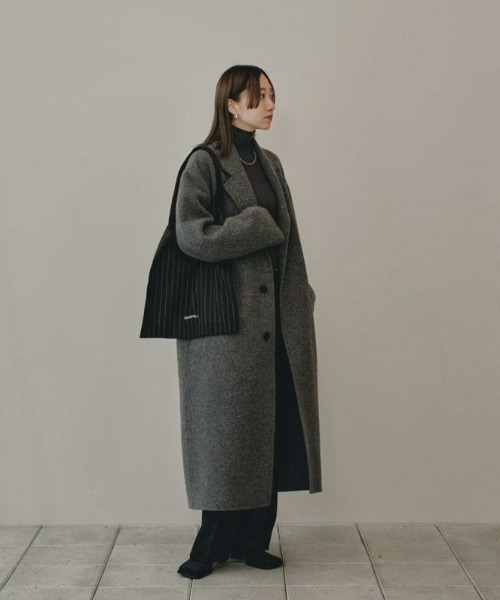 TODAYFUL（トゥデイフル）の「Wool Over Coat（ステンカラーコート