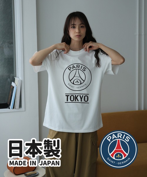 ☆日本製☆ Paris Saint-Germain 東京/原宿/PARIS 半袖Tシャツ（T