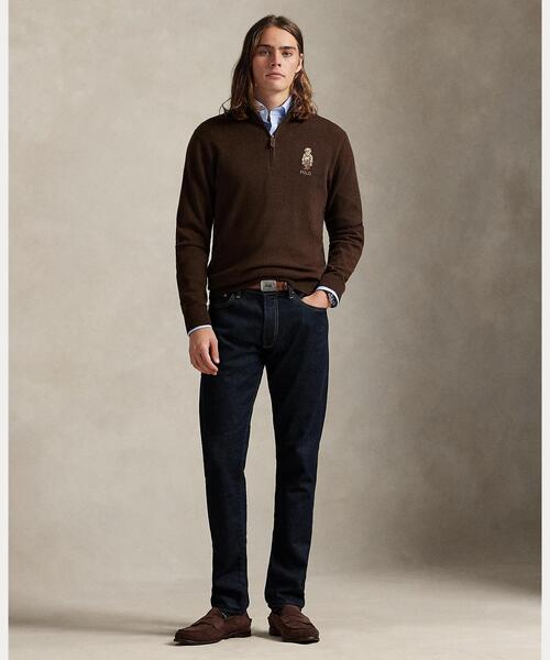 Polo ベア ウール クォータージップ セーター（ニット/セーター