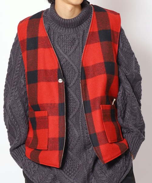 orSlow（オアスロウ）の「orSlow/オアスロウ REVERSIBLE WOOL MELTON