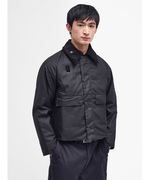 SPEY / スペイ】ワックス ショート ジャケット（ブルゾン）｜Barbour