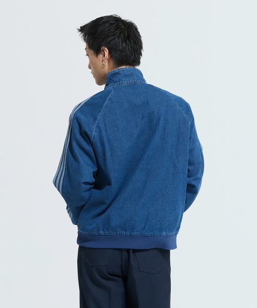 adidas アディカラー ファーストブルー デニム トラックトップ