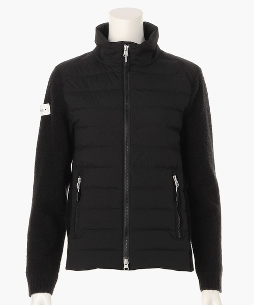 BRIEFING GOLF】WOMENS WINDBLOCK BOUCLE KNIT BLOUSON