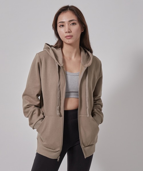 Alo Yoga（アロヨガ）の「【alo】EVERYDAY FULL ZIP HOODIE フルジップ