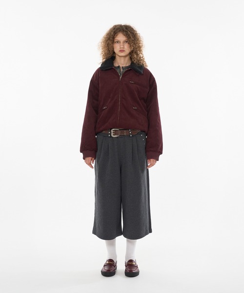 セール】DRAW CODE DOUBLE ZIP 2WAY CORDUROY BLOUSON / ドローコード