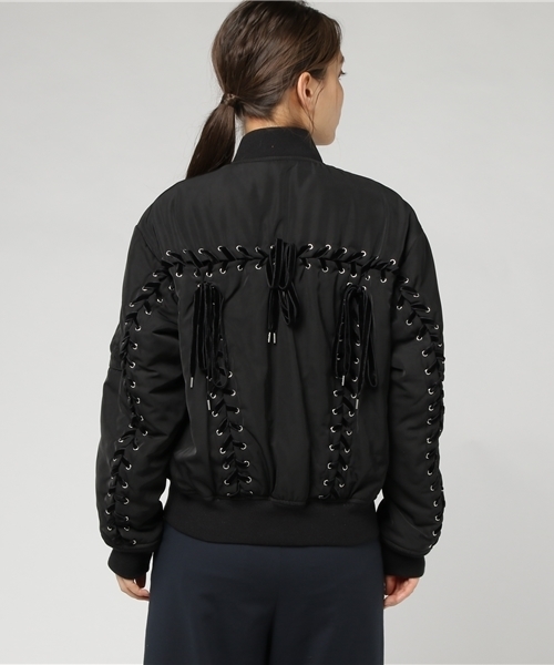 G.V.G.V.】LACE UP MA-1 BLOUSON（ブルゾン）｜G.V.G.V.（ジーヴィー