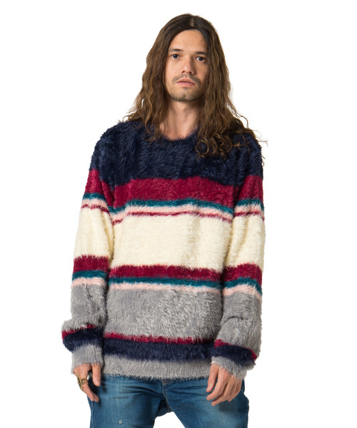 glamb（グラム）の「Kaylee border knit / ケイリーボーダーニット