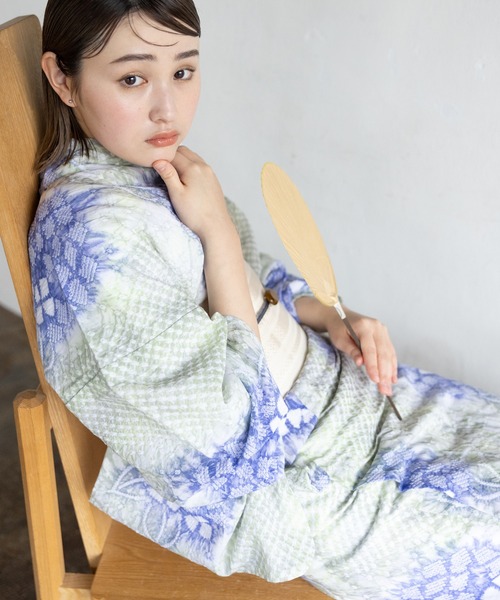有松絞り浴衣2点セット（浴衣）｜ゆかた館グレース（ユカタカン