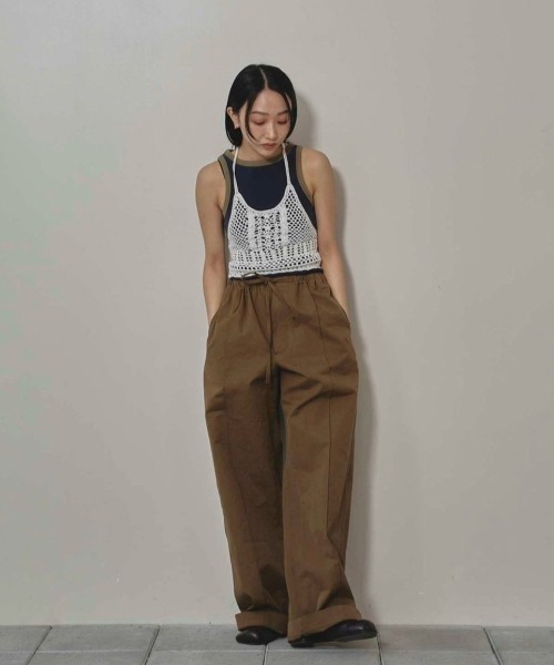 Cotton Easy Pants（その他パンツ）｜TODAYFUL（トゥデイフル）の