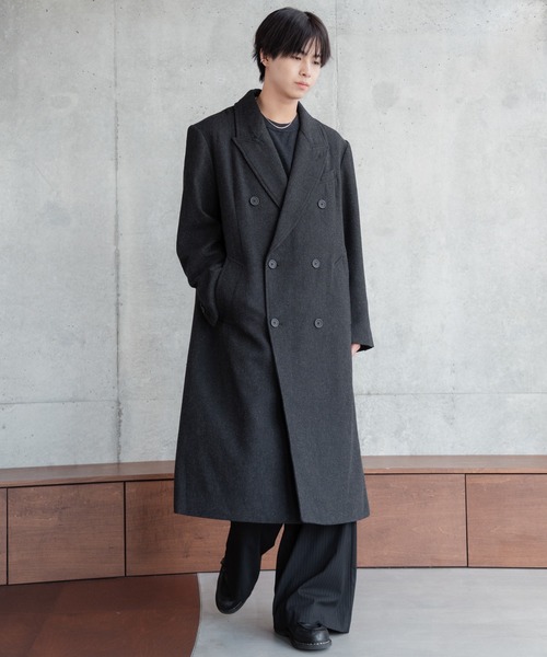 SINSS（シンス）の「Classic Wool Blend Tweed Coat / クラシック