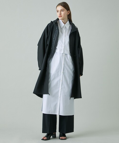08sircus/08サーカス】ハイカウントウェザーモッズコート（撥水加工