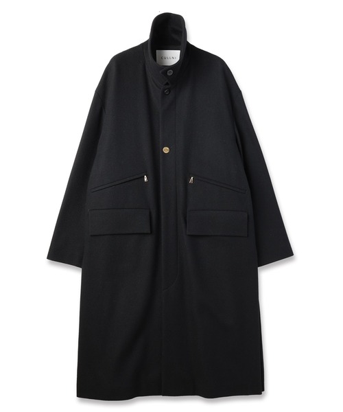 CULLNI（クルニ）の「24-AW-039 / Wool Melton Double Pocket Long