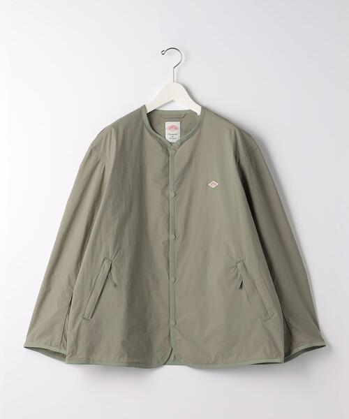 DANTON（ダントン）の「＜DANTON＞ナイロンタッサー ノーカラー