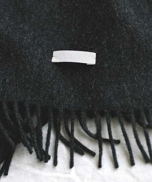 LIDNM（リドム）の「BABY WOOL BLANKET STOLE（マフラー）」 - WEAR