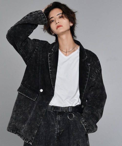 vintage make over tailored denim jacket / ヴィンテージメイク