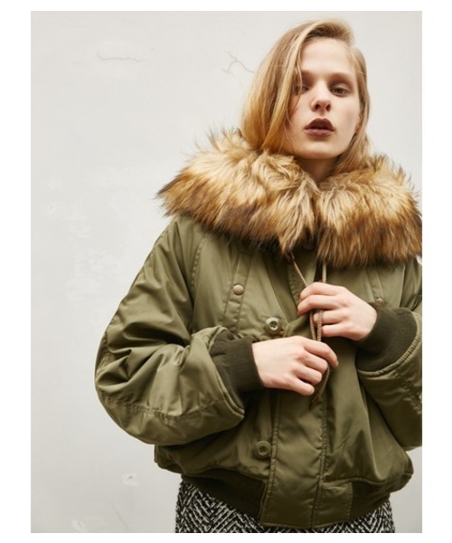 MOUSSY（マウジー）の「SHORT N2B（その他アウター）」 - WEAR