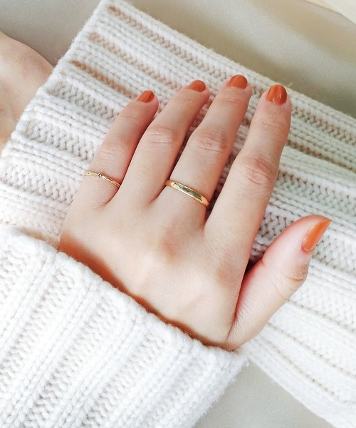 K10 Lucia つちめボリューム リング（リング）｜NOIR DE POUPEE（ノ