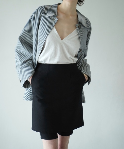 CLANE（クラネ）の「SHORT PANTS LAYERED SKIRT（スカート）」 - WEAR