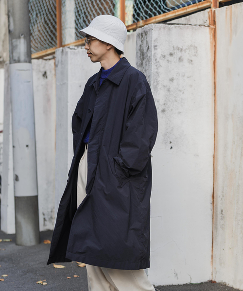 ATON / エイトン】別注 AIR WHEATHER BALMACAAN COAT（その他アウター