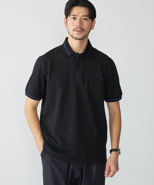 SHIPS別注】FRED PERRY: イギリス製 M2 シングルライン ポロシャツ