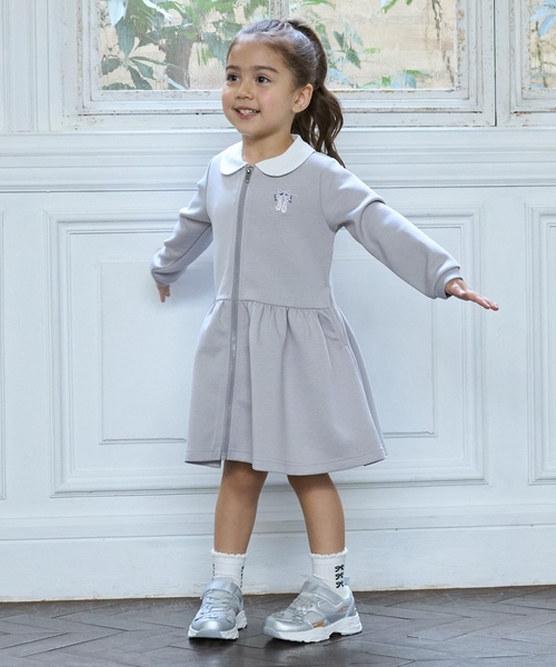 セール】【バレエ】前あき衿ワンピース（ワンピース）｜petit main