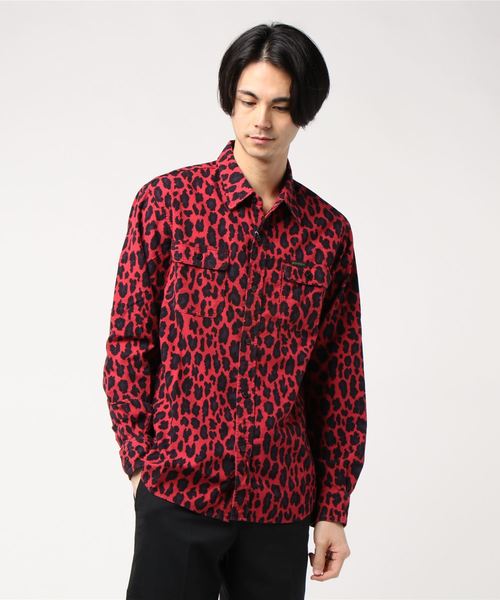 HYSTERIC GLAMOUR（ヒステリックグラマー）の「HG LEOPARD総柄 長袖