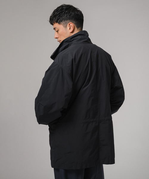 ATON(エイトン) 別注 AIR WHEATHER SHORT MODS COAT（モッズコート