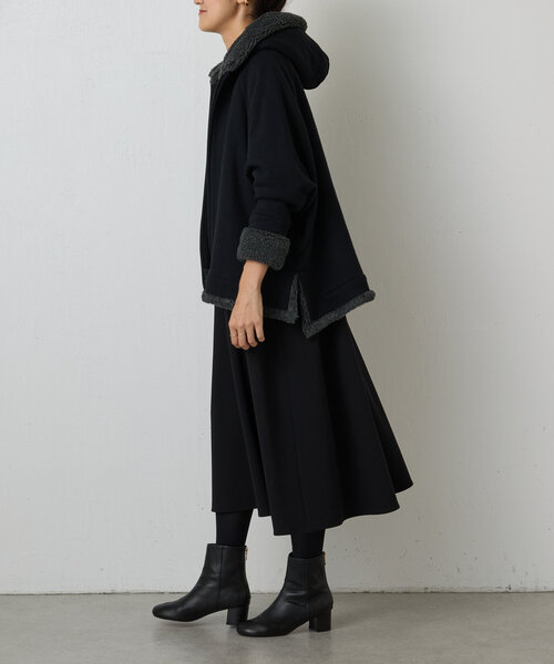 BEARDSLEY（ビアズリー）の「ボアポンチョパーカー（パーカー）」 - WEAR