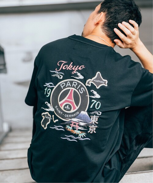 Paris Saint-Germain】TOKYO刺しゅう Tシャツ（Tシャツ/カットソー