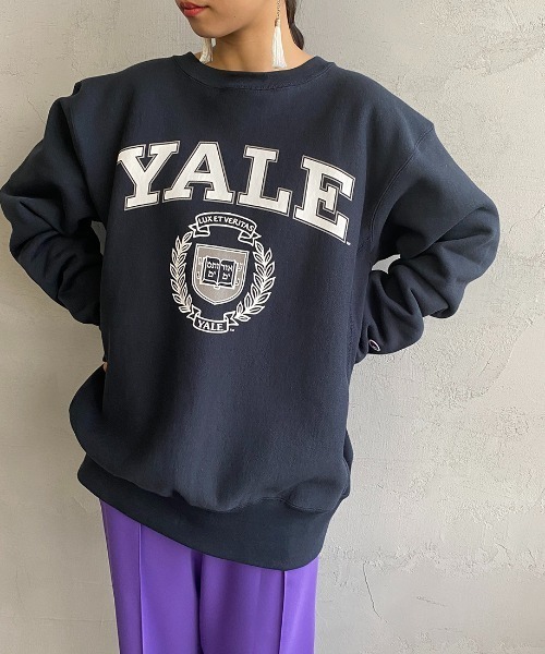 セール】[Champion/チャンピオン] リバースウィーブ YALE カレッジ