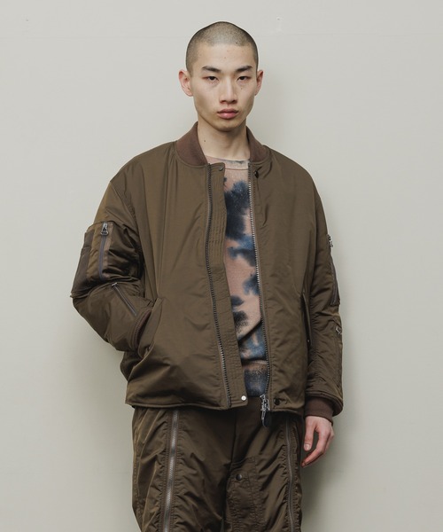 BAL（バル）の「【2023秋冬】NYLON TWILL BOMBER（MA-1）」 - WEAR