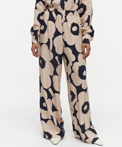 marimekko（マリメッコ）の「Unikko / Solja cupro-viscose trousers