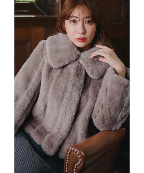 Winter Love Faux Fur Coat（その他アウター）｜Her lip to（ハー