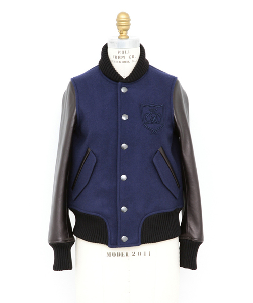 Drawer（ドゥロワー）の「Drawer WT ウールメルトンレザースタジャン