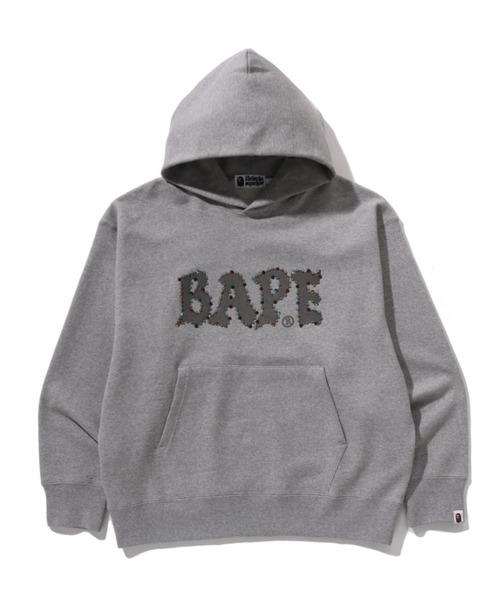 COLOR STONE BAPE RELAXED FIT PULLOVER HOODIE（パーカー）｜A