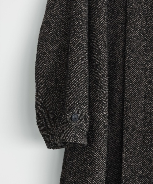 remer（リメール）の「loose wool blend soutien collar coat / ルーズ