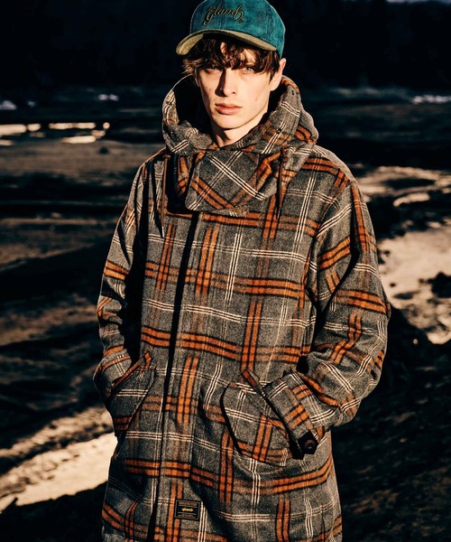 glamb（グラム）の「Hi Neck Mods Coat / ハイネックモッズコート