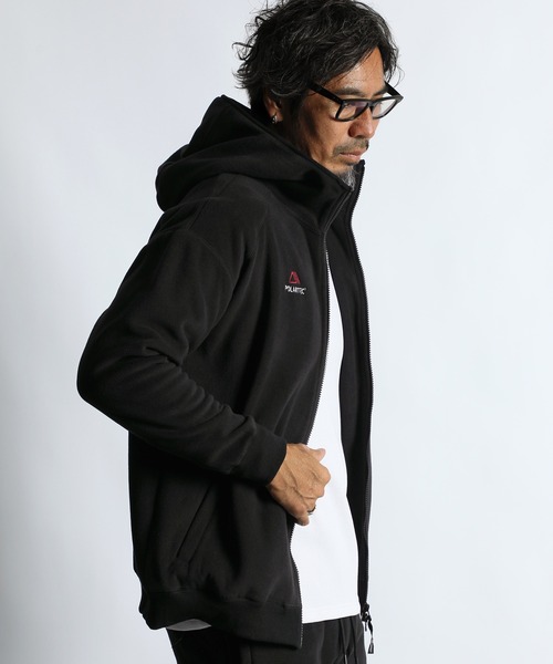 セール】〔BLACK LABEL〕POLARTEC 'CLASSIC200' ZIP PARKA