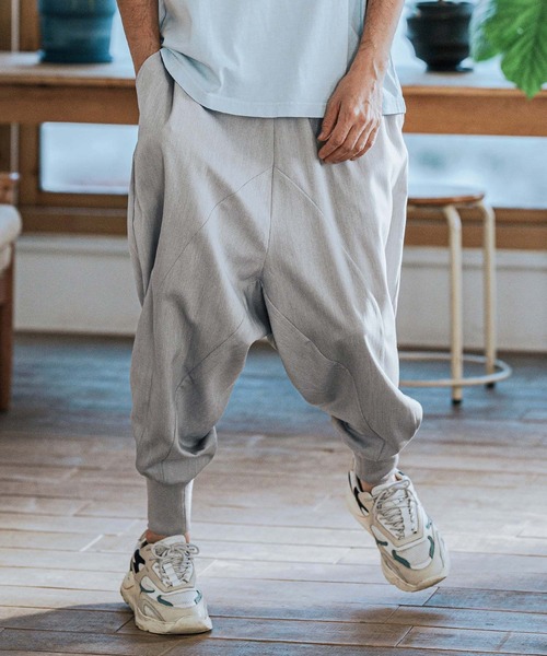 CAMBIO（カンビオ）の「mp13115-Slacks Fabric Sarrouel Pants