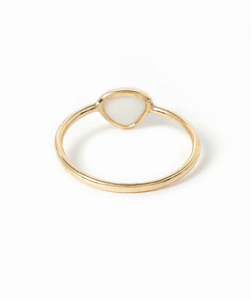 agete（アガット）の「＜スタックリング＞K10リング（リング）」 - WEAR