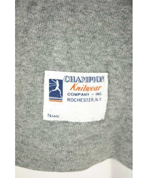 Champion HOLY CROSS 69 XL ランタグ 古着フットボールT Champion HOLY