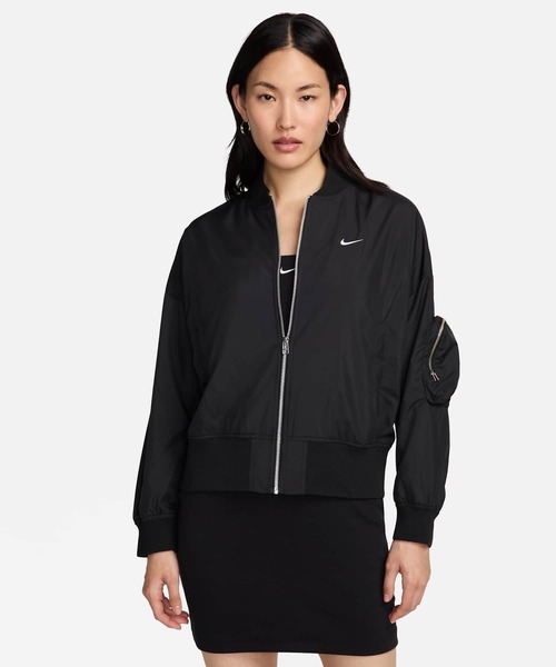 NIKE（ナイキ）の「NIKE AS W NSW VRSTY BMBR JKT / ナイキ ウィメンズ