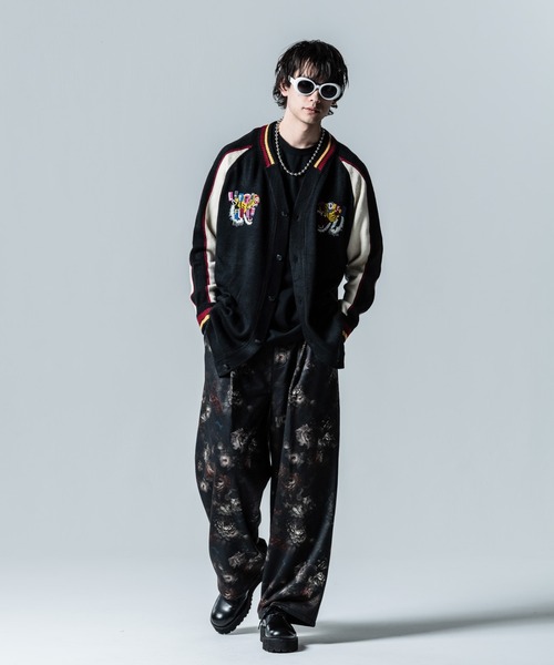 glamb（グラム）の「Noize Ska Cardigan / ノイズスカカーディガン