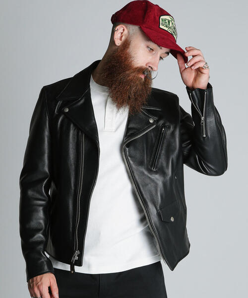 Schott/ショット/ 228US LAMB RIDERS JACKET/ラムレザー ライダース