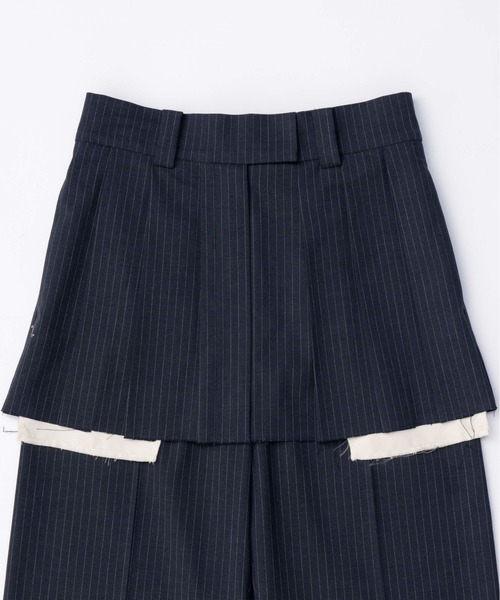 MAISON SPECIAL（メゾンスペシャル）の「Box Pleated Skirt Pants
