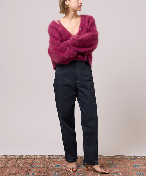 追加》IENA LA BOUCLE デニムペグトップパンツ2（デニムパンツ）｜IENA