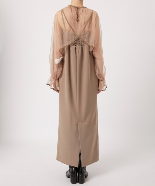 セール】【AMERI/アメリ】MANY WAY AIRY VEIL DRESS（ワンピース