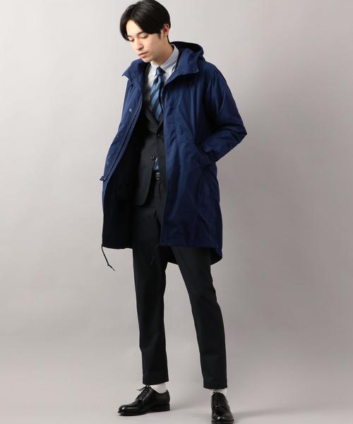 グリーンレーベルリラクシング モッズコート ネイビー green label