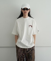 TTT MSW（ティー）の「TTT logo print sweat（Tシャツ/カットソー