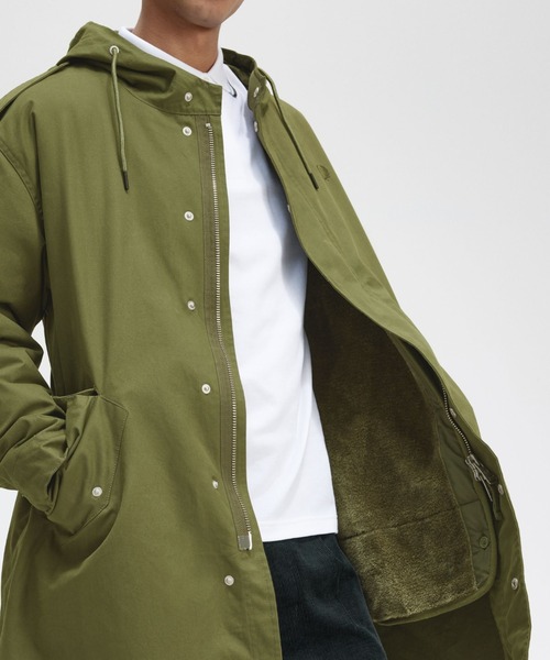 セール】Fur Lined Fishtail Parka／ファーライナーフィッシュテール